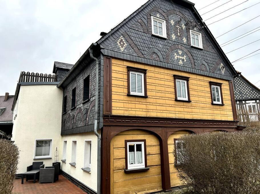 Rustikales Studio-Apartment Blockstube Im Haus Selma Großschönau Esterno foto